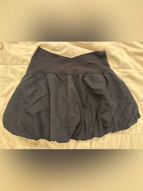 aerie Black poofy skort